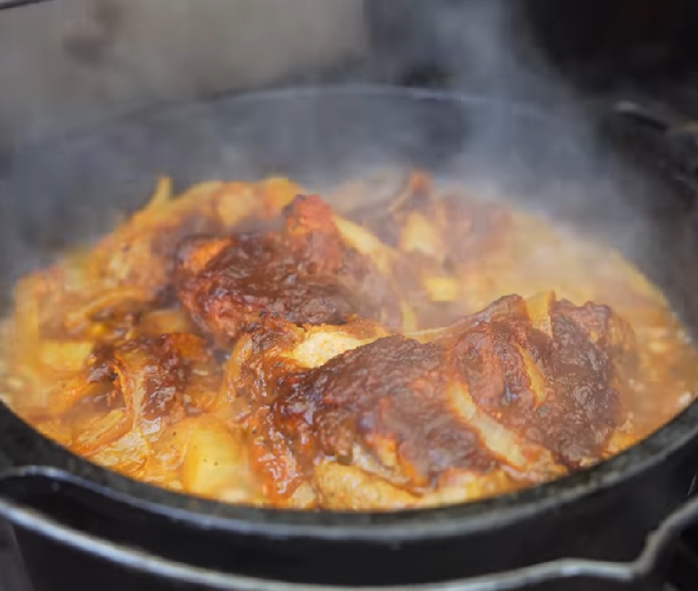 Dutch Oven Rezepte Schichtfleisch